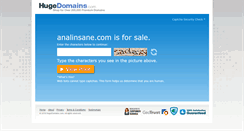 Desktop Screenshot of analinsane.com