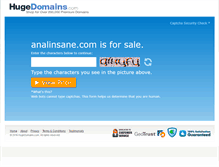 Tablet Screenshot of analinsane.com